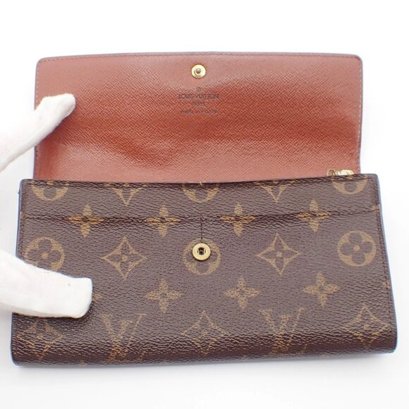 LOUIS VUITTON Porte Monnaie Credit Long Wallet Monogram Leather M61725 07EF435 - Picture 11 of 15